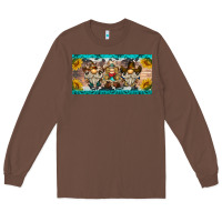 Chestnut western gnome license plate Long Sleeve Tee - BarkalooDesign