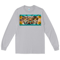 Moon Dust western gnome license plate Long Sleeve Tee - BarkalooDesign