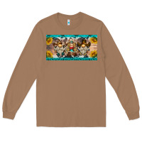 Toasted Coconut western gnome license plate Long Sleeve Tee - BarkalooDesign