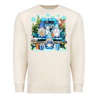 Sandshell snowman gnome truck Premium Sweatshirt - texasbilliewilder
