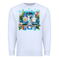 White snowman gnome truck Premium Sweatshirt - texasbilliewilder