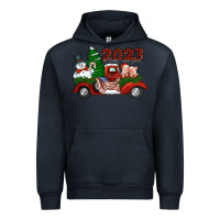 Navy happy new year truck 2023 Urban Hoodie - Jasminsmagicworld