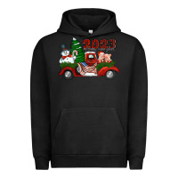 Pigment Black happy new year truck 2023 Urban Hoodie - Jasminsmagicworld