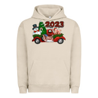 Pigment French Oak happy new year truck 2023 Urban Hoodie - Jasminsmagicworld