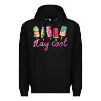 Black stay cool Premium Hoodie - AdoDesignShop