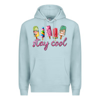 Blue Mist stay cool Premium Hoodie - AdoDesignShop