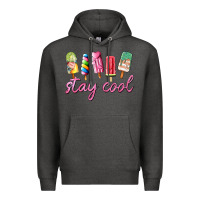 Charcoal Heather stay cool Premium Hoodie - AdoDesignShop