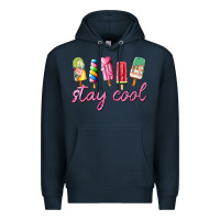 Navy stay cool Premium Hoodie - AdoDesignShop