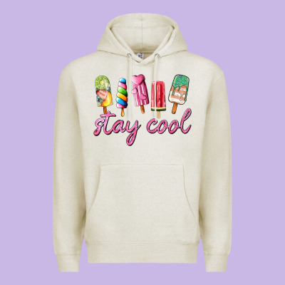 Stay Cool Premium Hoodie Designed By Adodesignshop