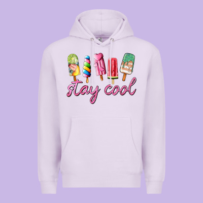 Stay Cool Premium Hoodie Designed By Adodesignshop