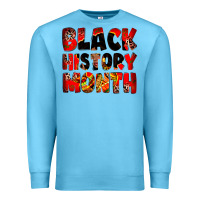 Ocean Blue Black history month juneteenth Premium Sweatshirt - Zillion Design Studio