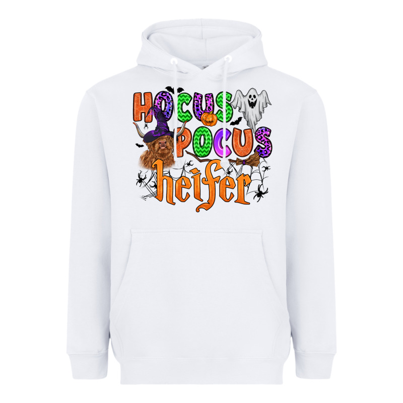 Hocus Pocus Heifer Heavyweight Hoodie by Zillion Design Studio | Teevron