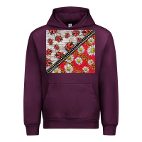 Mauve Wine ladybug Urban Hoodie - BarkalooDesign