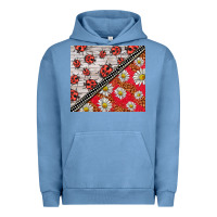 Pigment Pebble Blue ladybug Urban Hoodie - BarkalooDesign