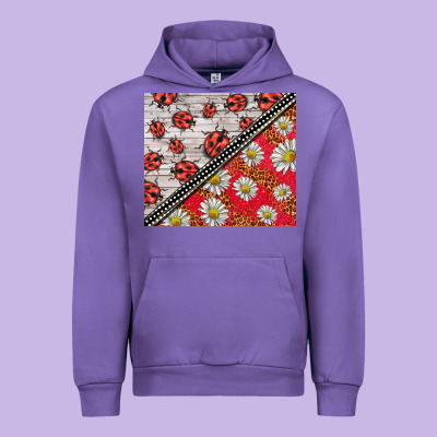 Ladybug Urban Hoodie Designed By Barkaloodesign