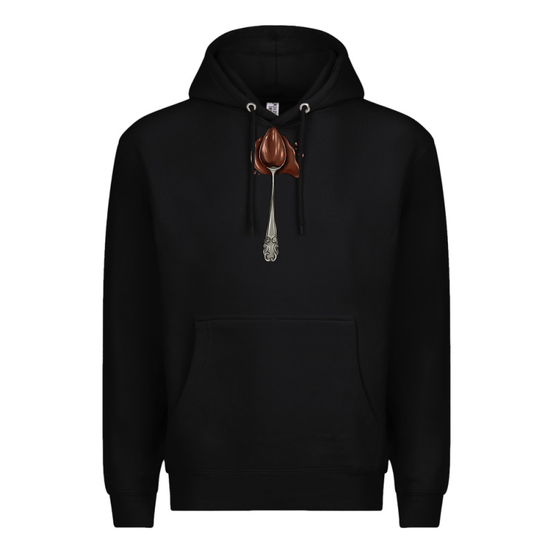 Spoon With Chocolate Premium Hoodie by AdoDesignShop | Teevron