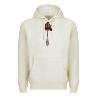 Oatmeal Heather spoon with chocolate Premium Hoodie - AdoDesignShop