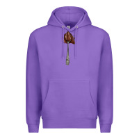 Purple spoon with chocolate Premium Hoodie - AdoDesignShop