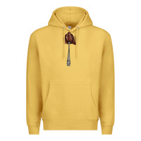 Antique Gold spoon with chocolate Premium Hoodie - AdoDesignShop