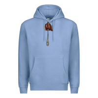 Colony Blue spoon with chocolate Premium Hoodie - AdoDesignShop