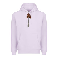 Lilac spoon with chocolate Premium Hoodie - AdoDesignShop