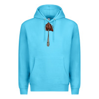 Ocean Blue spoon with chocolate Premium Hoodie - AdoDesignShop