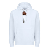 White spoon with chocolate Premium Hoodie - AdoDesignShop