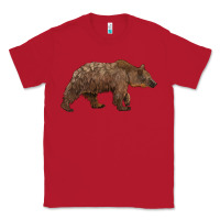 Red bear Classic Tee - BarkalooDesign