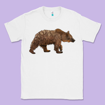 Bear Classic Tee Designed By Barkaloodesign