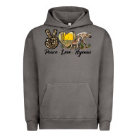 Pigment Tornado Peace Love Hyenas Urban Hoodie - LillyAllenDesigns