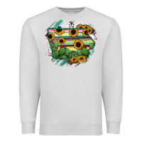 Dove Grey Iowa State Map Premium Sweatshirt - RanaPortraitStore