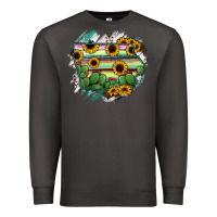 Smoke Iowa State Map Premium Sweatshirt - RanaPortraitStore