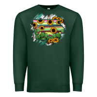 Sports Green Iowa State Map Premium Sweatshirt - RanaPortraitStore