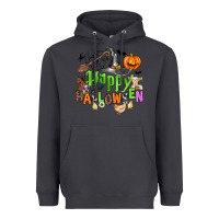 Smoke happy halloween farm animals Heavyweight Hoodie - Zillion Design Studio