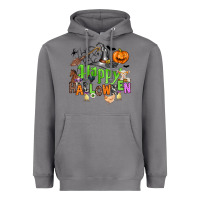 Storm happy halloween farm animals Heavyweight Hoodie - Zillion Design Studio