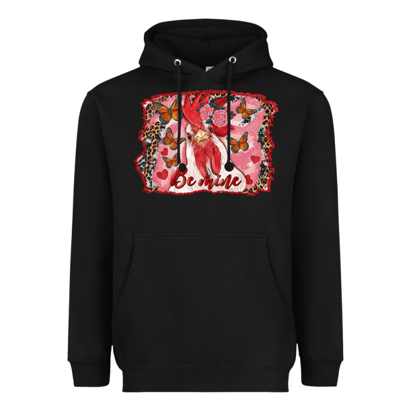 Be Mine Rooster Heavyweight Hoodie by RanaPortraitStore | Teevron