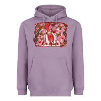 Lavender be mine rooster Heavyweight Hoodie - RanaPortraitStore