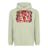 Matcha be mine rooster Heavyweight Hoodie - RanaPortraitStore
