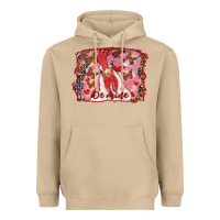 Mushroom be mine rooster Heavyweight Hoodie - RanaPortraitStore