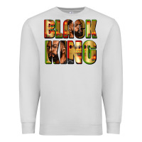 Dove Grey Black king juneteenth Premium Sweatshirt - Zillion Design Studio