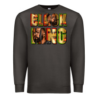 Smoke Black king juneteenth Premium Sweatshirt - Zillion Design Studio