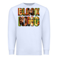White Black king juneteenth Premium Sweatshirt - Zillion Design Studio