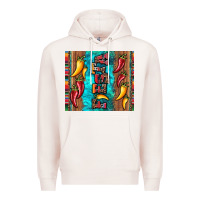 Pale Pink fiesta with pepper Premium Hoodie - Artiststas