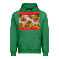 Emerald ladybug sunflower Urban Hoodie - BarkalooDesign