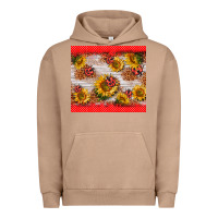 Pigment Burro ladybug sunflower Urban Hoodie - BarkalooDesign