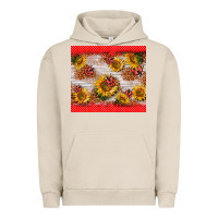 Pigment French Oak ladybug sunflower Urban Hoodie - BarkalooDesign
