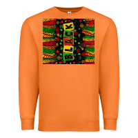 Carrot Black license letters  juneteenth Premium Sweatshirt - Zillion Design Studio