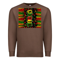 Chestnut Black license letters  juneteenth Premium Sweatshirt - Zillion Design Studio