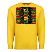 Lemon Black license letters  juneteenth Premium Sweatshirt - Zillion Design Studio