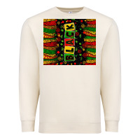 Sandshell Black license letters  juneteenth Premium Sweatshirt - Zillion Design Studio